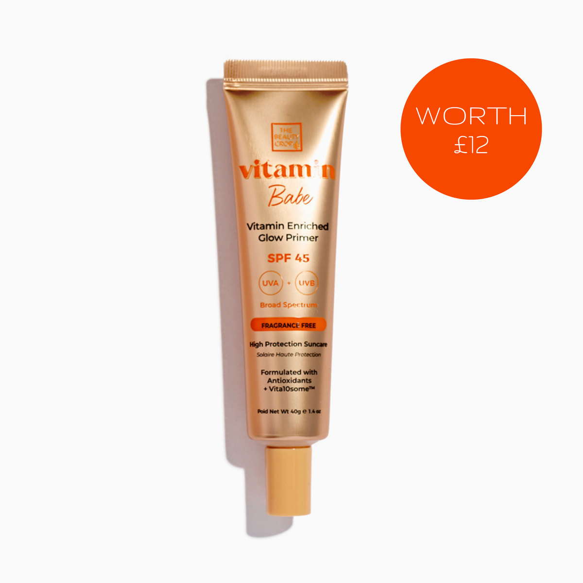 THE BEAUTY CROP VITAMIN ENRICHED MOISTURISING PRIMER SPF 35