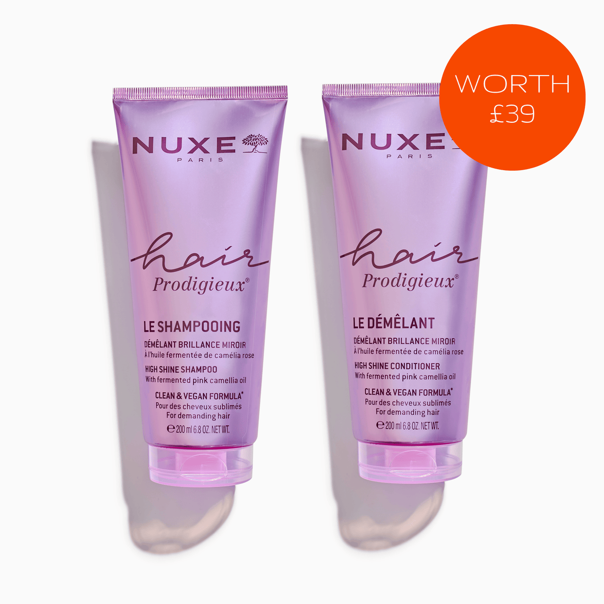 NUXE HIGH SHINE SHAMPOO & CONDITIONER